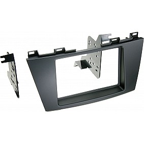 2-DIN Paneel Mazda 5 (CW)  2010-2015 Kleur: Zwart (METRA)