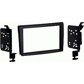 2-DIN radiopaneel Mazda MPV(LW) 12/2000-11/2005 matzwart (METRA)