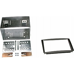 2-DIN Paneel Kia Cee'd (ED) / Cee'd SW (ED) /  Pro Cee'd (ED)  - Kleur: Zwart