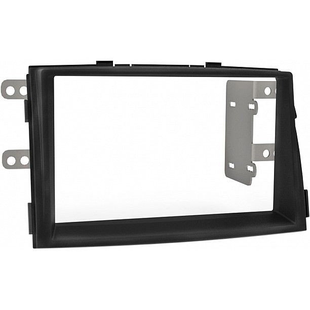 2-DIN Paneel Kia Sorento II | 2009-2012 | Kleur: zwart