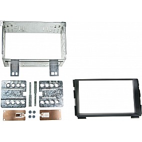 2-DIN Paneel Kia Cee'd (ED)  / Cee'd SW (ED) Pro Cee'd (ED)2009-2013 - Kleur: zwart
