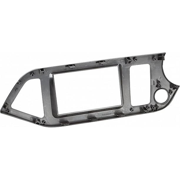 2-DIN Paneel Kia Picanto 2011-2018 Kleur: Zwart