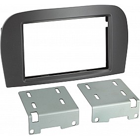 2-DIN Paneel Mercedes Benz SL-Klasse R230 2005-2011 Kleur: Zwart