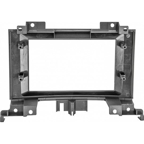 2-DIN Paneel Mercedes Benz Sprinter W906 - Volkswagen Crafter  Kleur: Zwart