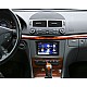 2-DIN Paneel Mercedes Benz E-klasse/ CLS - Kleur: Zwart