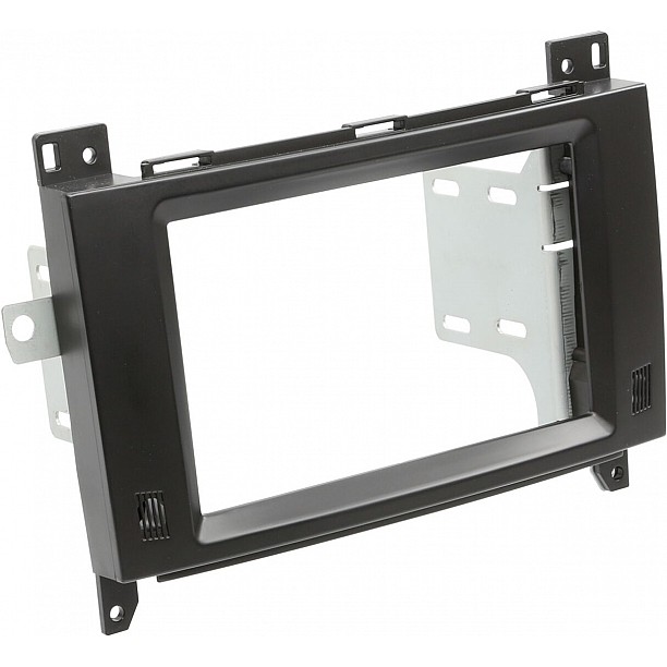 2-DIN Paneel Mercedes Benz - Viano/Vito 2006-2014 - Kleur: Zwart