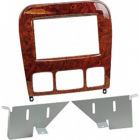 2-DIN Paneel Mercedes Benz S-Klasse (W220) 1998-2004 - Kleur: Houtlook