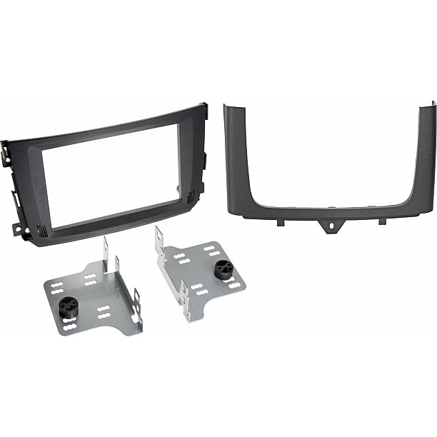 2-DIN Paneel Smart Fortwo 2010-2015 OEM Navigatie ->Kleur: Zwart