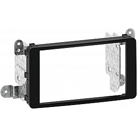 2-DIN Paneel Mitsubishi Outlander(CWB) Citroën C-Crosser (V) Peugeot 4007 (V) 2007-2012 Kleur:Zwart