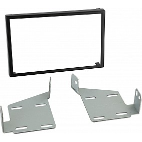 2-DIN Paneel Mitsubishi Space Star 05/2012-> Kleur: Zwart