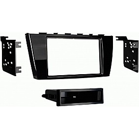 2-DIN-radiopaneel met opbergvak Mitsubishi Mirage/Space Star (METRA)