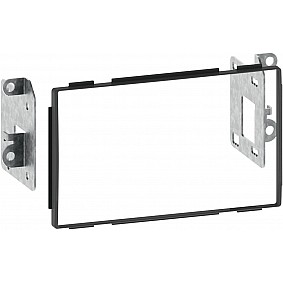 2-DIN Paneel Nissan Qashqai 2007-2013 - Kleur: Zwart