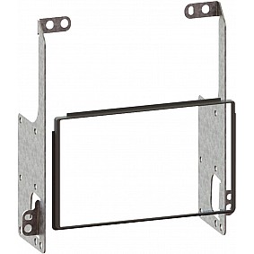 2-DIN Paneel Nissan X-Trail (T31) 2007-2014 Kleur: Zwart