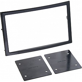 2-DIN Paneel Nissan 350Z 2002-2005 - Kleur: zwart