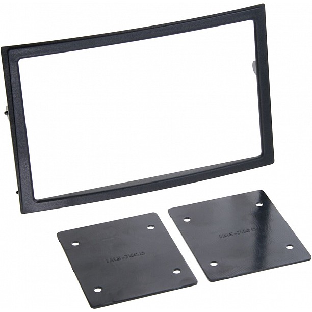 2-DIN Paneel Nissan 350Z 2002-2005 - Kleur: zwart