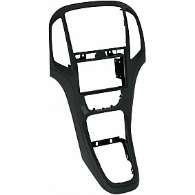 2-DIN Paneel Opel Astra J (P-J) 2009-2018 Kleur: Pearl Zwart