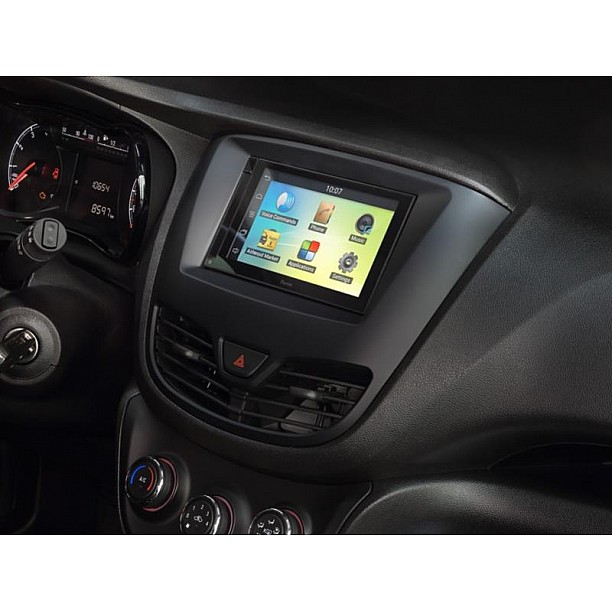 2-DIN Paneel Opel Karl 2017- Kleur Zwart