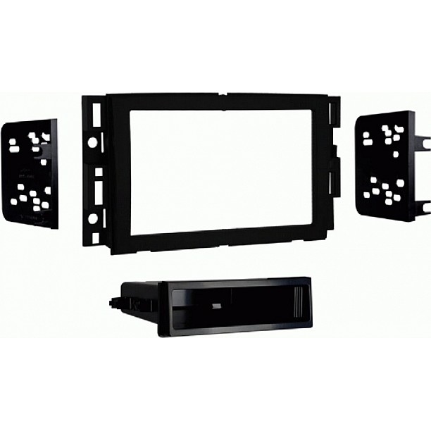 2-DIN Paneel GMC/Suzuki/Chevrolet/Hummer->  Kleur: Zwart (METRA)