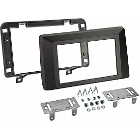 2-DIN Paneel Dacia Duster (SR) 2021-2022 - Kleur: zwart