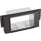 2-DIN Paneel Land Rover Freelander- Discovery (3G) - Range Rover Sport - Kleur: Zwart