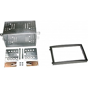 2-DIN Paneel SsangYong Rexton II (RJ) 2005-2013 Kleur: Zwart