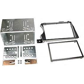 2-DIN Paneel SsangYong Actyon (CJ) 2006->  Kleur: Zwart