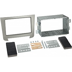 2-DIN Paneel SsangYong Rexton 2013-2019 Kleur: Zilver