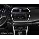 2-DIN Paneel Suzuki SX-4 / S-Cross 2013-2018 - Kleur: Zwart