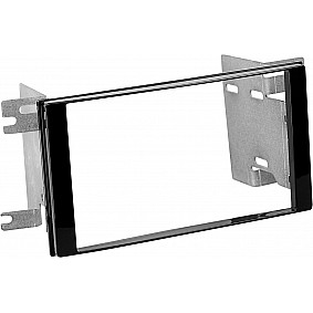 2-DIN Paneel Subaru Forester III (SH)  / Impreza III (GH) / WRX (GH)  Kleur: Zwart