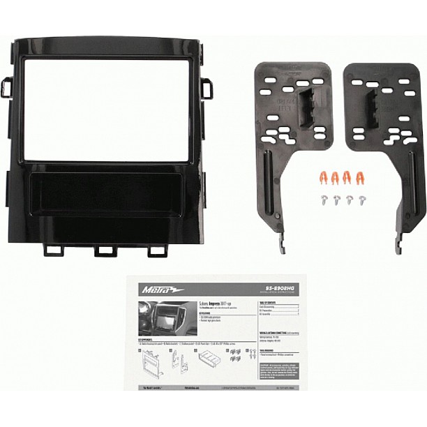 2-DIN radiopaneel met opbergvak Subaru Impreza(G5)/Crosstek(G5) (METRA) 2-DIN radiopaneel met opbergvak Subaru Impreza(G5)/Crosstek(G5) (METRA)