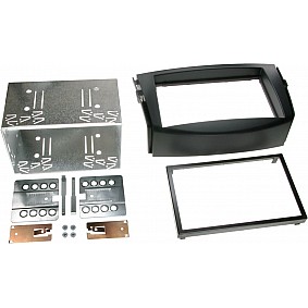 2-DIN Paneel Toyota RAV4 (XA3) 2006-2013 - Kleur: Zwart