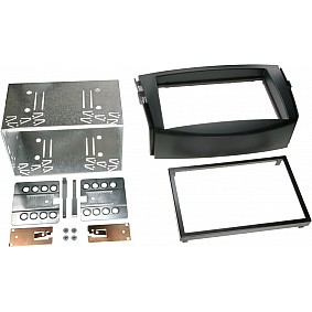 2-DIN Paneel Toyota RAV4 2006-2013 - Kleur: Zwart