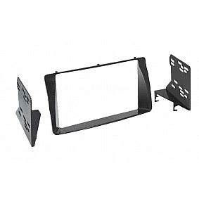2-DIN Paneel Toyota Corolla (E12U/E12J) (E12T/E12TS)  Corolla Verso (2.Generatie) - Kleur: Zwart