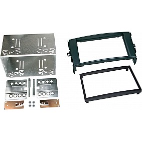 2-DIN Paneel Toyota Auris (E150) Toyota Verso (AR2) >2013 - Kleur: Zwart