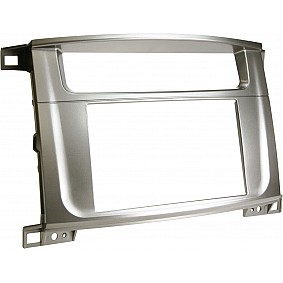2-DIN Paneel Toyota Land Cruiser100 (J10) - Lexus LX-Serie 470 (UZJ100)  Kleur: Antraciet Zilver