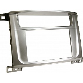 2-DIN Paneel Toyota Land Cruiser - Lexus LX-Serie 2003-2007 Kleur: Antraciet Zilver