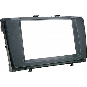 2-DIN Paneel Toyota Avensis (T27) 2009-2015 Kleur: Zwart