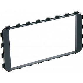 2-DIN Paneel Toyota iQ 2009-2019 Kleur: Zwart