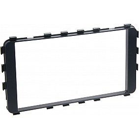 2-DIN Paneel Toyota Yaris (XP9)  01/2006-10/2011 Kleur: Zwart