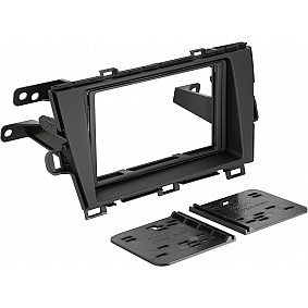 2-DIN Paneel Toyota Prius III ZVW30/ZVW35 (XW3) Prius+ (XW3/XW4)  Kleur: Zwart (METRA)