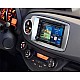 2-DIN Paneel Toyota Yaris 2011-2014 Kleur: Zilver