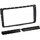 2-DIN Paneel Toyota Hilux N25 facelift 2011-2016 Kleur: Zwart