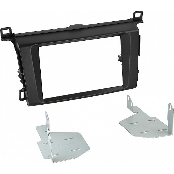 2-DIN Paneel Toyota RAV4 2013-2018 Kleur: Zwart