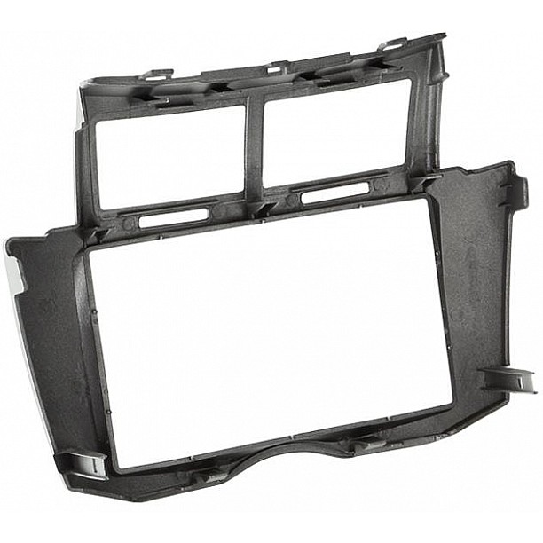 2-DIN Paneel Toyota Yaris 2006-2011 - Kleur: Zilver