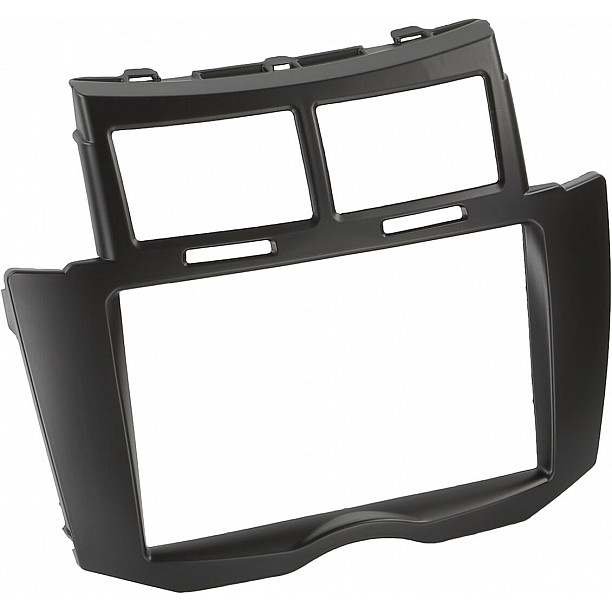 2-DIN Paneel Toyota Yaris 2006-2011 - Kleur: Zwart