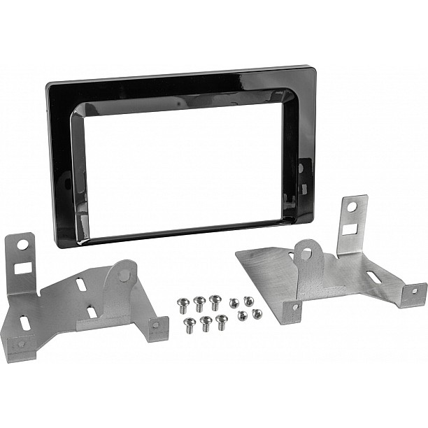 2-DIN Paneel Toyota Aygo X 2022-2024 - Kleur: Piano Zwart