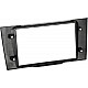 2-DIN Paneel Inbay® Audi A4 (B5) 1999-2001 Kleur: Zwart