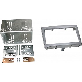 2-DIN Paneel Porsche 911 (997) / Boxster (987) / Cayman (987C) - Kleur: Anthraciet