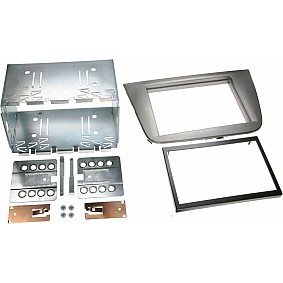 2-DIN Paneel Seat Altea (5P/5PN) / Altea XL (5P/5PN) Seat Toledo (5P/5PN  Kleur: Antraciet