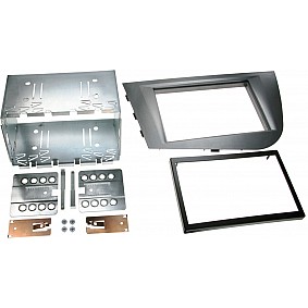 2-DIN Paneel Seat Leon (1P/1PN) 2005-2010 Kleur: Antraciet